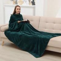 Плед с рукавами «Chocolate» коричневый купить в Минске