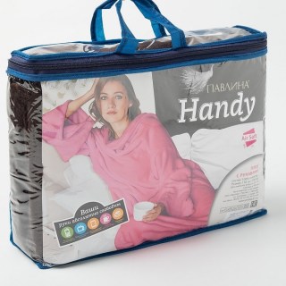 Плед с рукавами «Handy» коричневый фото