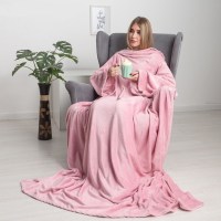 Плед с рукавами «Handy» розовый купить в Минске +375447651009