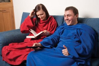 Плед с рукавами SNUGGIE красный фото