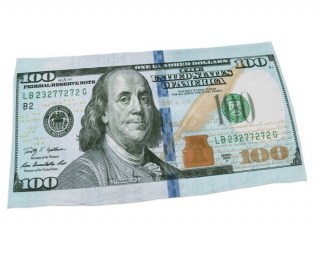 Пляжное покрывало-полотенце «100 баксов» купить