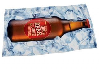 Пляжное покрывало-полотенце «Good beer» купить