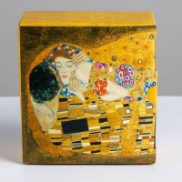 Подарочная коробка «Г. Климп. Поцелуй» 15 х 15 х 7 см купить в Минске +375447651009