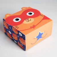 Подарочная коробка «СуперКотик» 15 х 15 х 8 см купить в Минске +375447651009