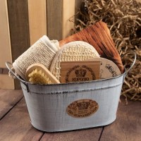 Подарочный банный набор «Королевский» 5 предметов купить в Минске +375447651009
