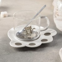 Подарочный чайный набор «Котенок» на 1 персону купить в Минске +375447651009