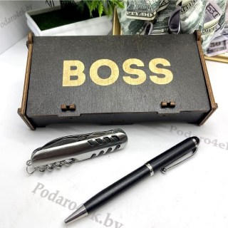 Подарочный набор «BOSS» мультитул 7 в 1, ручка купить