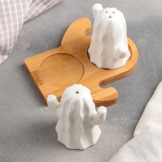 Подарочный набор для перца и соли «Кактусы» фото