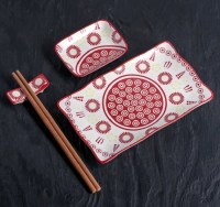 Подарочный набор для суши «Красное солнце» 5 предметов купить Минск +375447651009