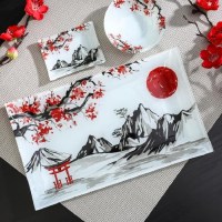 Подарочный набор для суши «Восход солнца» 3 предмета купить в Минске +375447651009