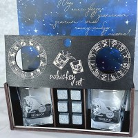 Подарочный набор для виски Знак Зодиака «Козерог» Минск +375447651009