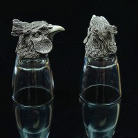 Подарочный набор рюмок перевертыши «Фазаны» 2 шт. Минск +375447651009