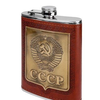 Подарочный набор с фляжкой «Ностальгия.СССР» 6 предметов фото