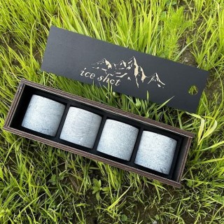 Набор рюмок из камня стеатита «ICE SHOT» 4 штуки фото