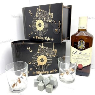 Подарочный набор Whiskey Set «Непробиваемый» на 2 персоны купить