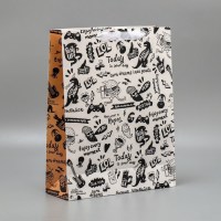 Подарочный пакет вертикальный «Кому-то очень хорошему» 40 × 31 × 11,5 см Минск +375447651009