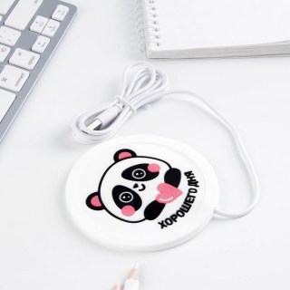 Подогреватель чашки USB «Панда с сердечком» фото