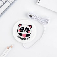 Подогреватель чашки USB «Панда с сердечком» Минск +375447651009