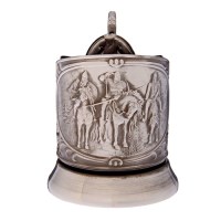 Подстаканник подарочный «Три богатыря» со стаканом купить в Минске +375447651009