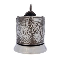 Подстаканник подарочный «Тройка лошадей» со стаканом купить в Минске +375447651009