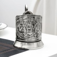 Подстаканник подарочный «Встреча за чаем» со стаканом Минск +375447651009