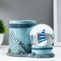 Подставка для ручек с снежным шаром «Океан» Минск +375447651009