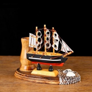Подставка для ручек «Трехмачтовый корабль» микс купить