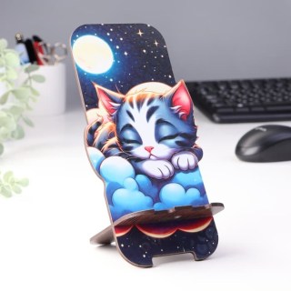 Подставка для телефона «Спящий котенок»  купить