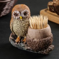 Подставка для зубочисток «Совушка» микс купить в Минске +375447651009