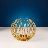 Подсвечник декоративный металлический «Карусель» 8,5 х 18 см Минск +375447651009