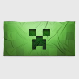 Полотенце Minecraft «Creeper» (Крипер Майнкрафт) 70*140 см фото