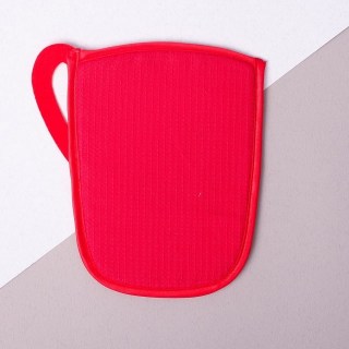 Прихватка кухонная «Красная кружка»  фото