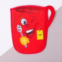 Прихватка кухонная «Красная кружка»  купить в Минске +375447651009