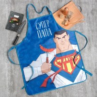 Прикольный фартук «Суперпапе» Минск