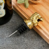 Пробка-дозатор для бутылки «Голова льва» цвет: золото Минск +375447651009