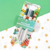 Растущие карандаши новогодние «Голубая ель и сосна» 2 шт.