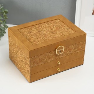 Шкатулка для украшений «Cork» 3 яруса купить