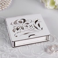 Шкатулка для колец на свадьбу «Любовь» белая Минск +375447651009