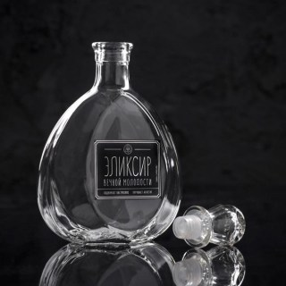Штоф «Эликсир вечной молодости» 0,5 л. фото