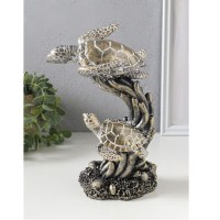Статуэтка/фигура интерьерная «Черепахи в кораллах» 21 см. Минск +375447651009