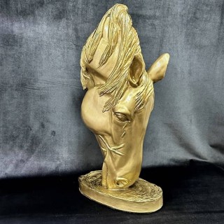 Статуэтка/фигура из полистоуна «Голова лошади» H-42 см. купить