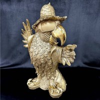 Статуэтка/фигура из полистоуна «Крутой попугай» H-38 см. Минск +375447651009