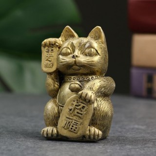Статуэтка/сувенир из гипса «Денежная кошка» 8 см купить