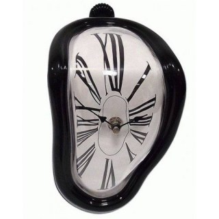 Стекающие часы С. Дали «Melting Clock» черные фото
