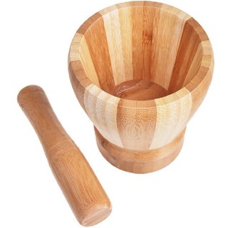 Ступка с пестиком «Bamboo» 280 мл бамбук фото