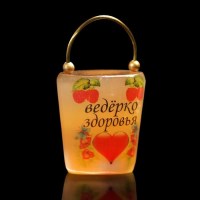 Сувенир-оберег «Ведерко здоровья» камень Минск +375447651009
