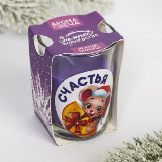 Свеча «Мышка с сыром» фото