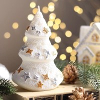 Свеча подарочная новогодняя «Снежная ёлочка»  купить Минск +375447651009