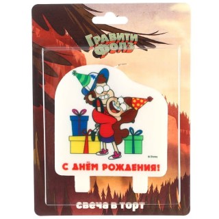 Свеча в торт на день рождения «Гравити Фолз» фото