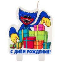Свеча в торт на день рождения «Монстрик» купить в Минске 375447651009